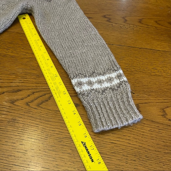 J.jill fair isle Nordic wool blend sweater S - Picture 7 of 9